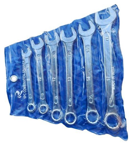 [000493] COMBINATION SPANNER 6PCS SET
