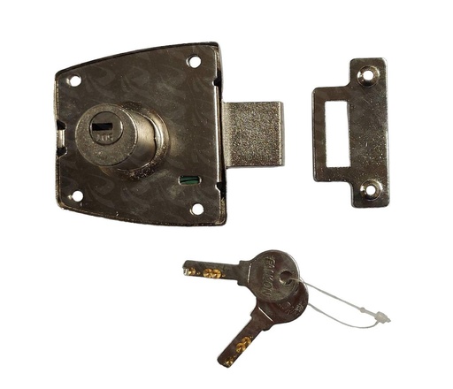 [000530] CUPBOARD LOCK REGULAR SS (29MM)