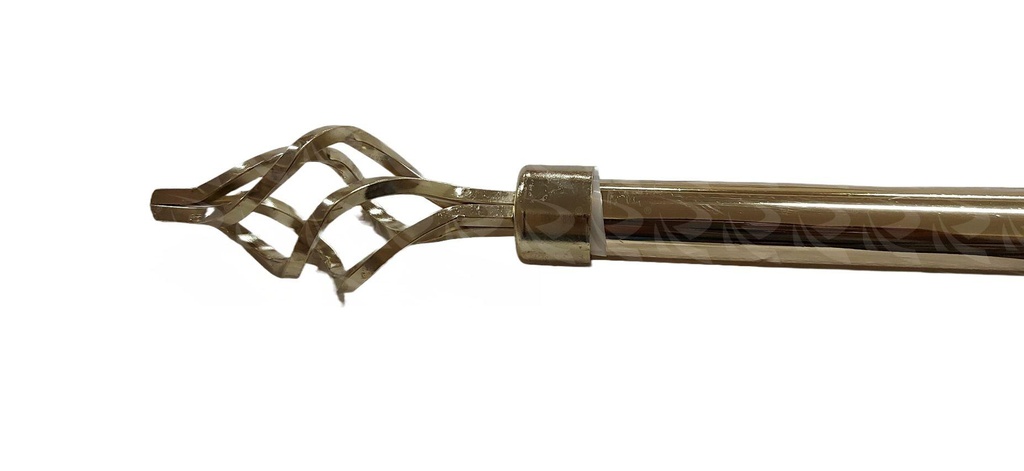 CURTAIN RODS 3M GP TWISTED HEAD