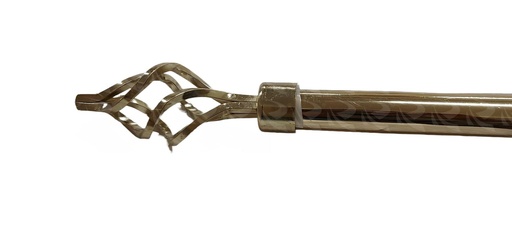 [000580] CURTAIN RODS 3M GP TWISTED HEAD (3/4" 1")