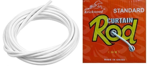 [000591] CURTAIN WIRE STANDARD WHITE