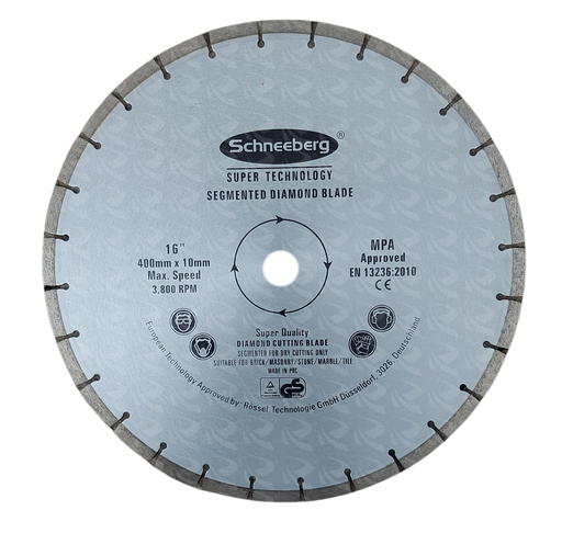 [000669] DIAMOND CUTTING BLADE 10 SCNBR (16")