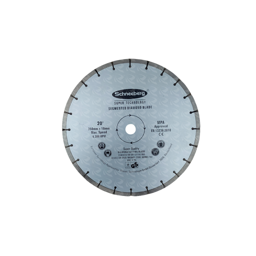 [000671] DIAMOND CUTTING BLADE 10 SCNBR (20")
