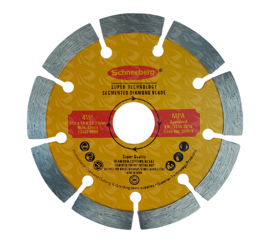 [000674] DIAMOND CUTTING BLADE 10 SCNBR (4.5")