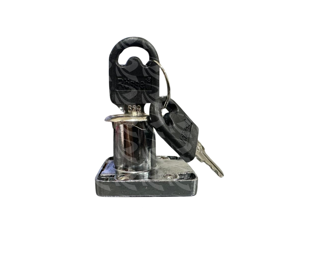 DRAWER LOCK ROSSEL WITH PLATE