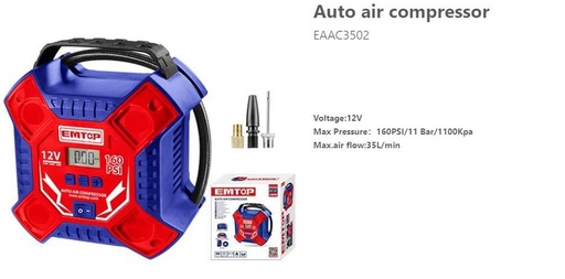 [000758] EAAC3502 AUTO AIR COMPRESSOR