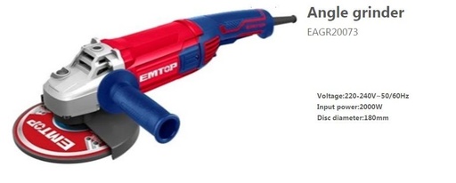 [000763] EAGR20073 ANGLE GRINDER 