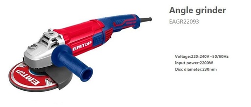 [000764] EAGR22093 ANGLE GRINDER 