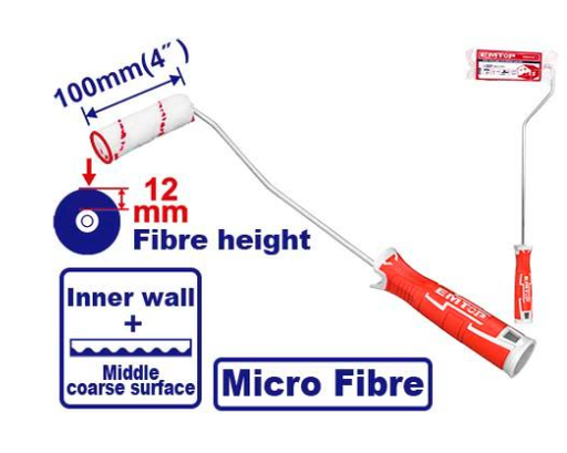 [000800] ECBH061001 MINI CYLINDER BRUSH