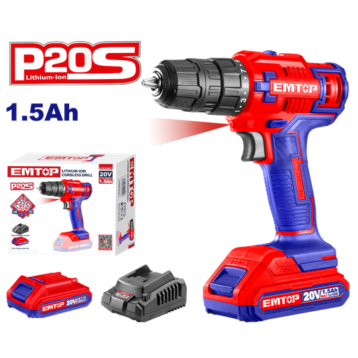 [000806] ECDL620011 CORDLESS DRILL 20V