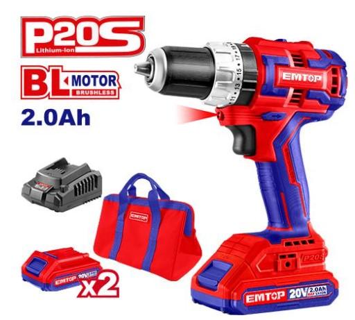 [000812] ECIDL20812 BRUSHLESS DRILL 20V