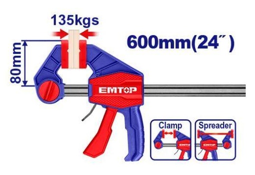 [000819] ECLPQ80241 QUICK BAR CLAMP 