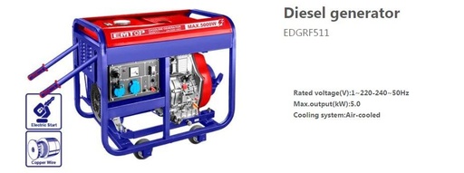 [000834] EDGRF511 DIESEL GENERATOR 5