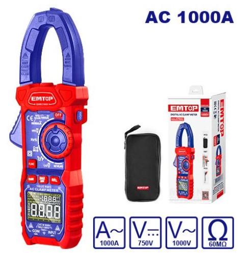 [000843] EDMR210001 AC CLAMP METER 60A