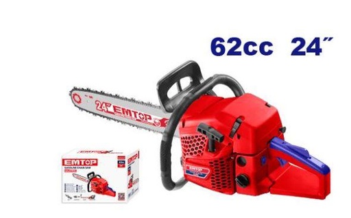 [000865] EGCS24621 GASOLINE CHAINSAW 2P4 KW
