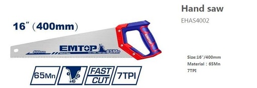 [000884] EHAS4002 HAND SAW 