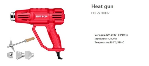 [000893] EHGN20002 HEAT GUN 