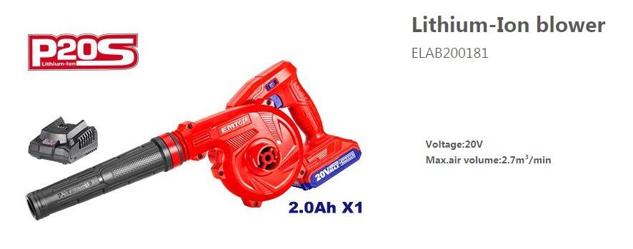 ELAB200181 BLOWER BATTERY CHARGER 20V