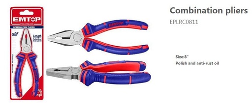 [000989] EPLRC0811 COMBINATION PLIERS 