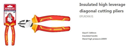 [000991] EPLRD0631 INSULATED CUTTING PLIERS 