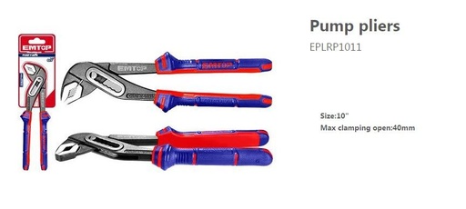 [000993] EPLRP1011 PUMP PLIERS 10 INCH