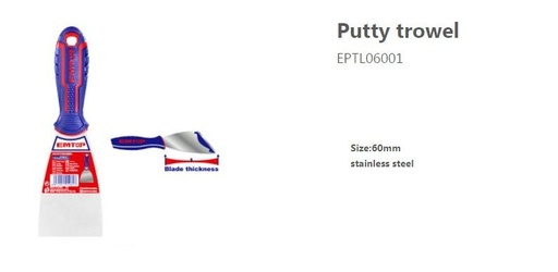 [001002] EPTL06001 PUTTY TROWEL 