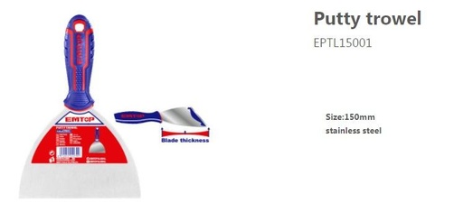 [001006] EPTL15001 PUTTY TROWEL 