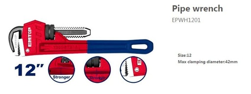 [001008] EPWH1201 PIPE WRENCH 