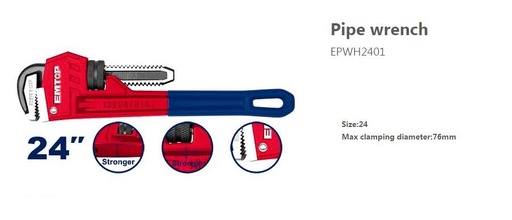 [001011] EPWH2401 PIPE WRENCH 