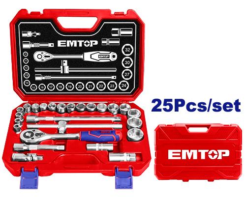 [001025] ESKT12251 1S2 INCH SOCKET SET