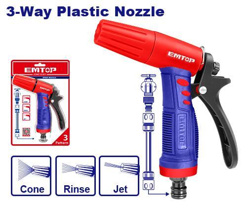 [001037] ESNE10301 3 WAY PLASTIC NOZZLE
