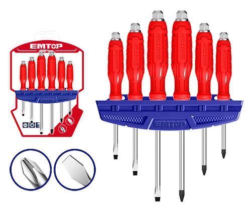 [001044] ESSTGT0601 6PCS SCREWDRIVER SET