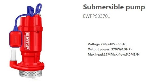[001064] EWPPS03701 SUBMERSIBLE PUMP 