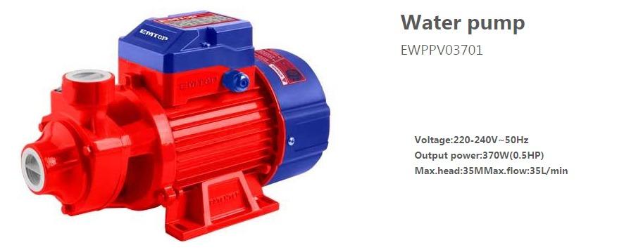 EWPPV03701 WATER PUMP 0P5 HP