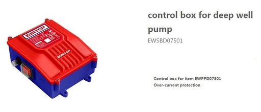 [001069] EWSBD07501 CONTROL BOX 7501