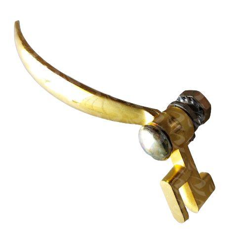 [001086] FASTENERS BRASS PLATED POLISHED