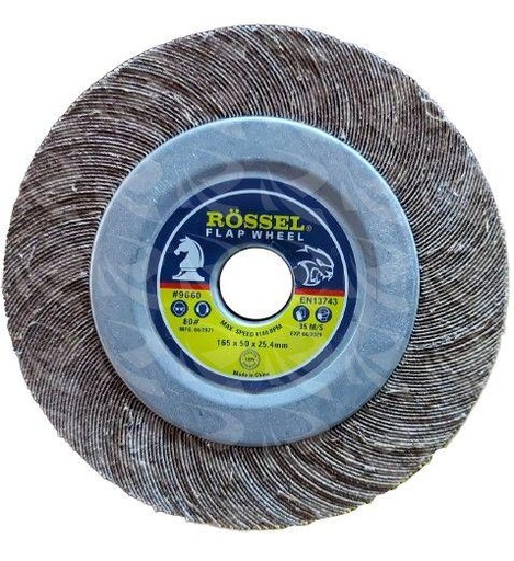 [001123] FLAP WHEEL 165 X 50 X 25P4 MM