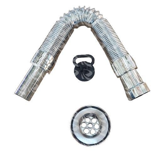 [001127] FLEXIBLE BOTTLETRAP CHROME LR (1 1/4" )