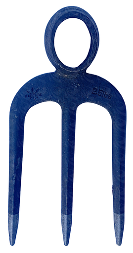 [001190] FORK HOE 3 SPEARS (2.5LB)