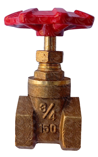 [001253] GATE VALVE CHINA (3/4")