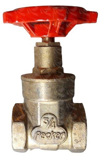 [001254] GATE VALVE PECKER HEAVY (3/4")