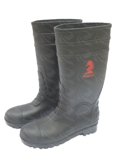 [001287] GUM BOOTS STEEL TOE ROSSEL NO 42