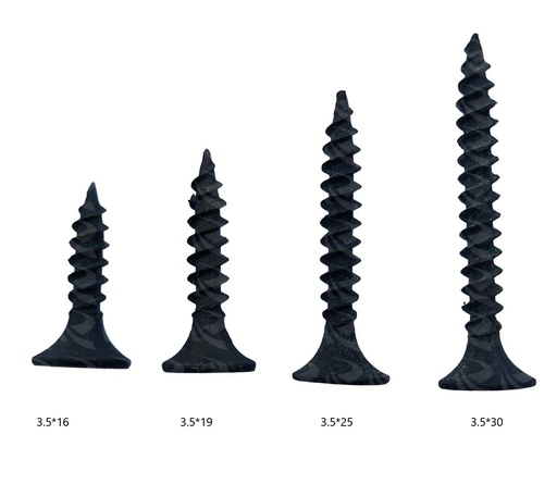 [001297] GYPSUM SCREW 3P5 (25MM(200PC))