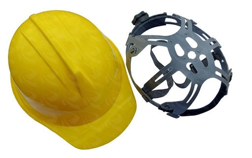 [001363] HELMET HEAVY DUTY  (YELLOW)