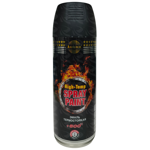 [003799] HIGH TEMPERATURE SPRAY  (MATT BLACK)