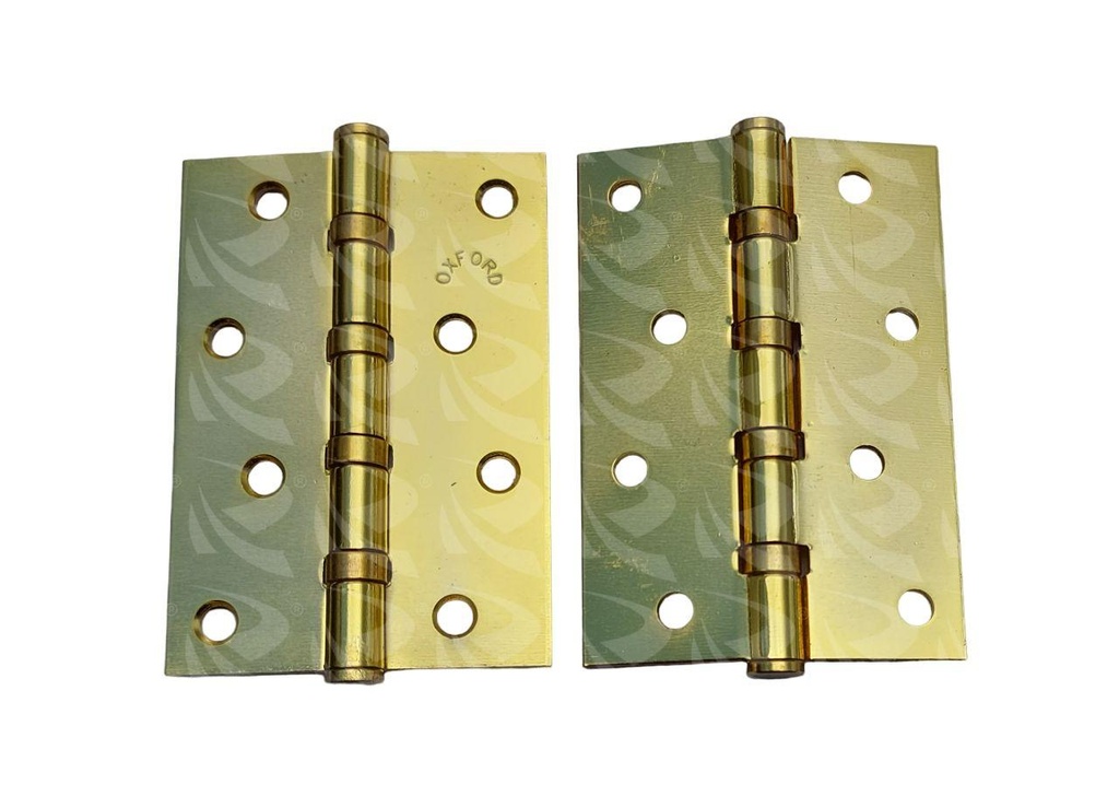 HINGES 4 INCH BRASS