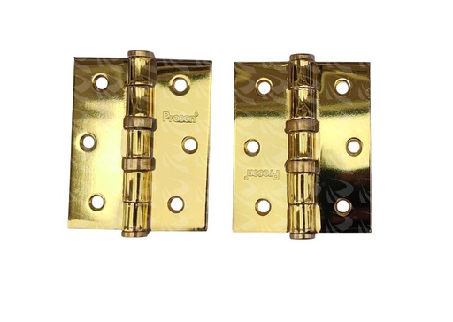 [001428] HINGES BRASS WITH BEARING (3" BRASS)