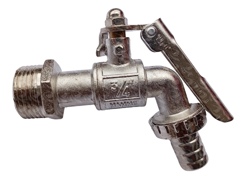 [001493] HOSE UNION LOCKABLE CHROME (3/4")