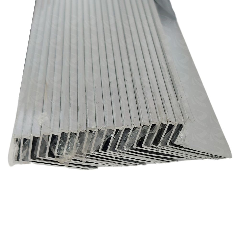 L TRIM SILVER ALUMINIUM