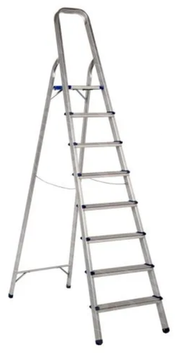 [001659] LADDER A TYPE ALUMINIUM (8 STEP)